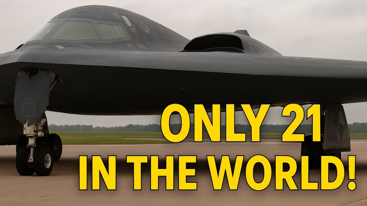 World’s Most Expensive Stealth Bomber ✈️ | B‑2 Spirit – Only 21 Ever Built by USA 🇺🇸