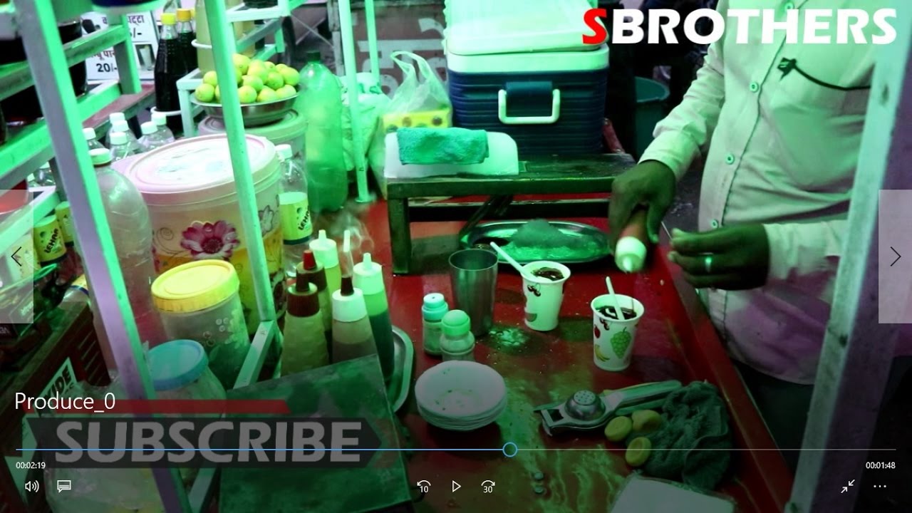 Sarbat Gola | Street Ice Cream corner | Jaipur Street Food 2017 | Sbrothers Food