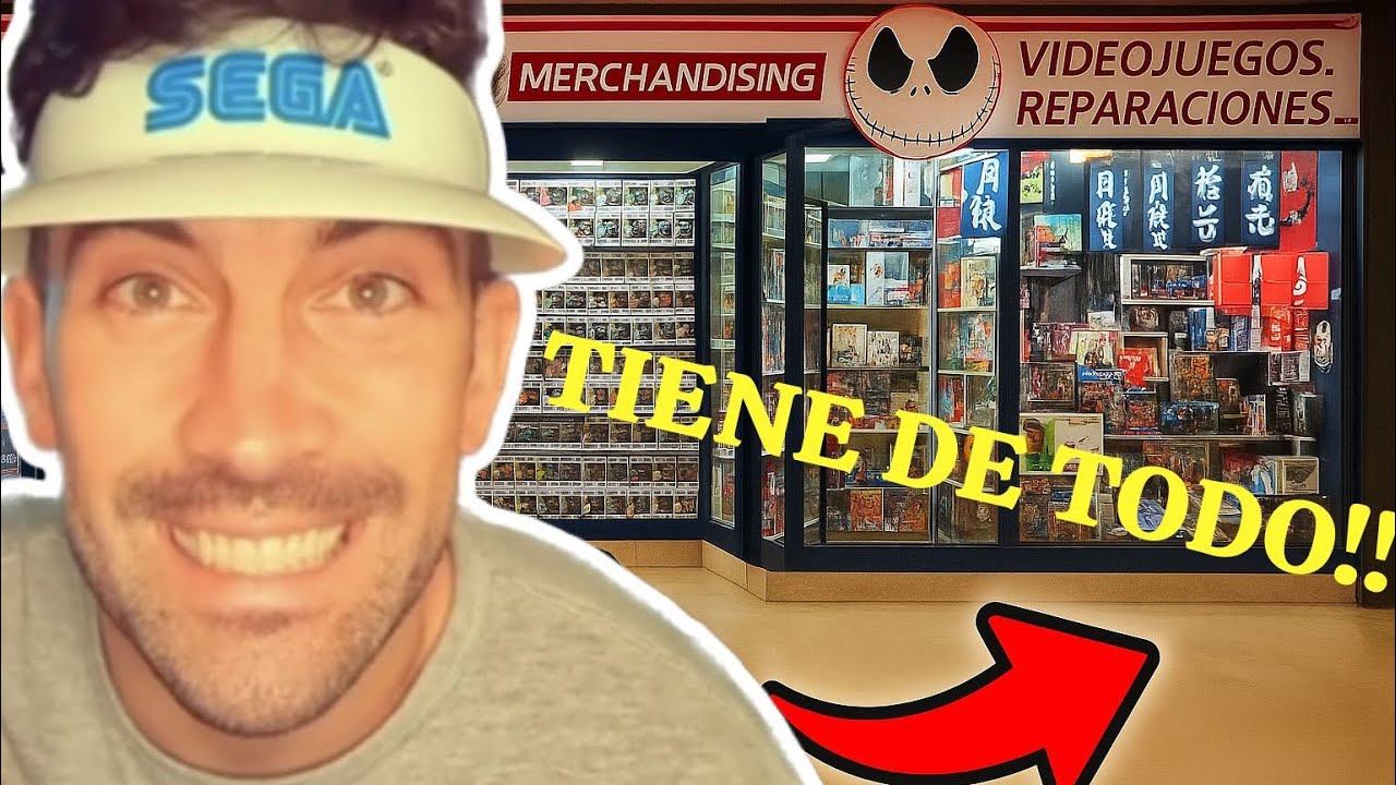 Visito una tienda retro HISTÓRICA TOP ‼️ más de 30 años vendiendo videojuegos 🫵 visita OBLIGADA