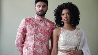 Modern Wedding Outfits in NYC | Harleen Kaur #indianwedding