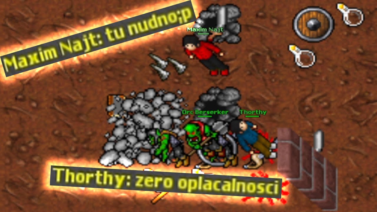 (EXP) 31 Knight & 26 Knight explore the prison in Kazordoon! (Harmonia ...