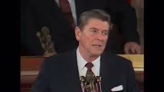 Social Programs and Ending Government Waste — State of the Union — Ronald Reagan 1982 * PITD