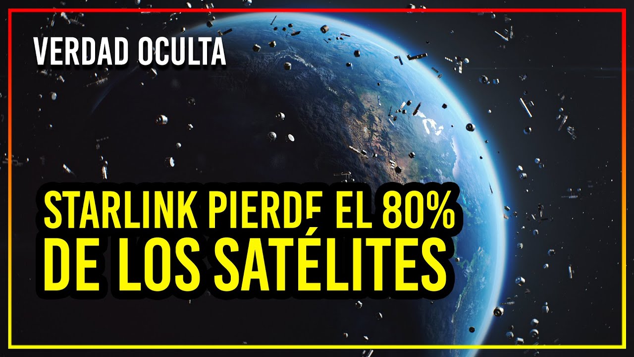 ELON MUSK PIERDE EL 80% DE LOS SATÉLITES LANZADOS ESTE MES - YouTube