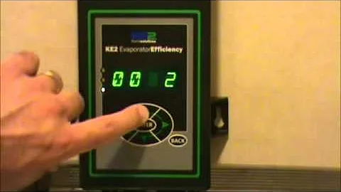 KE2 Evap 4-Digit Code - Configure T4 Input - Versions Prior to Scrolling Text - Video 009