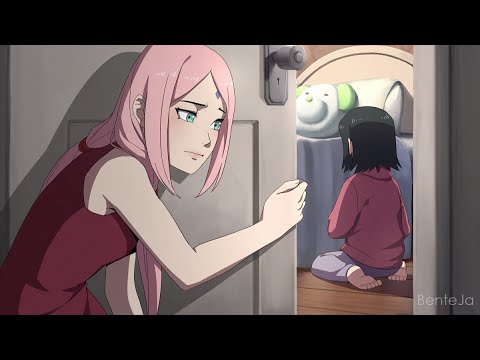 Sarada Uchihas Cute Childhood Cute Boruto Comic Dub Compilation