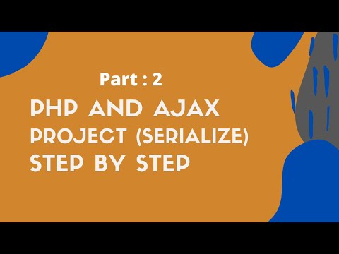 PHP Ajax Tutorial  Bangla Step By Step Ajax Serialize (Part 2)