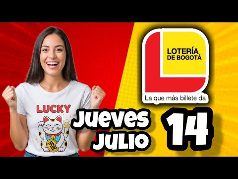 Resultado LOTERIA DE BOGOTA Jueves 14 de Agosto de 2025