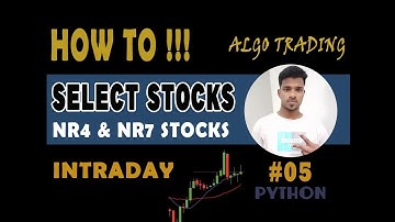 NR4 and NR7 Stocks. FREE Stock Screener.