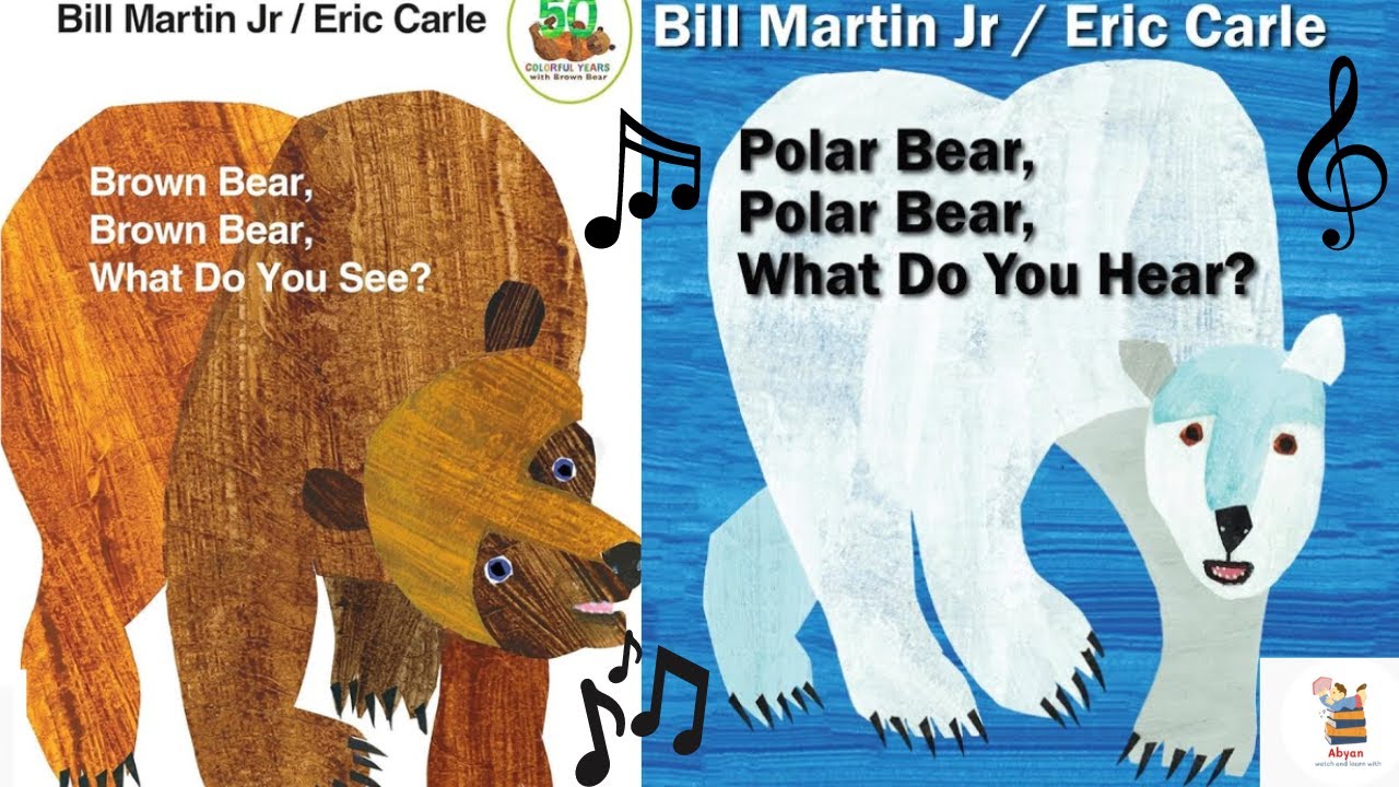Brown Bear Brown bear what do you see? | Polar Bear What Do You Hear ...