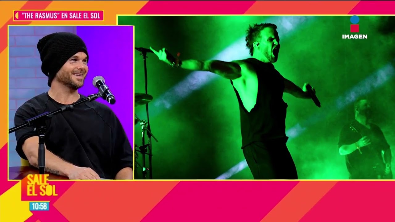 EXCLUSIVA: ¡The Rasmus LISTOS para el 'Weirdo Tour' en México! | Sale el Sol