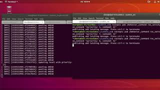 Subsumption architecture working in terminal