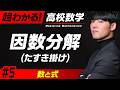 因数分解(たすき掛け)【高校数学】数と式#5