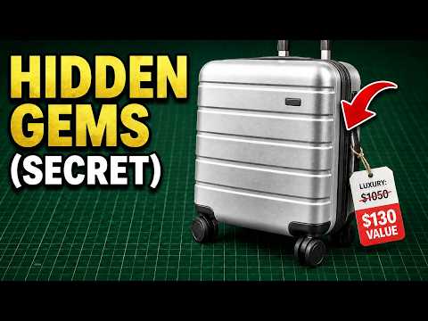8 Cheap Luggage Brands SECRETLY Better Than $1000 Brands