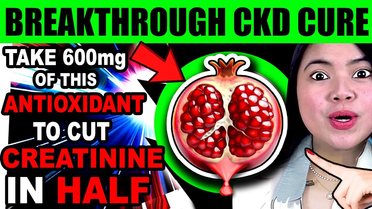 [KIDNEY HEALTH] Breakthrough Antioxidant Cuts CREATININE IN HALF! YouTube