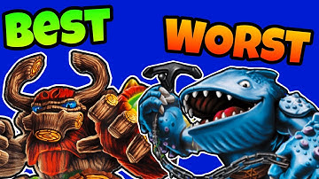 GIANTS GERANGSCHIKT VAN SLECHTSTE NAAR BESTE! (Skylanders Giants)