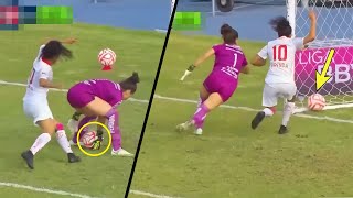 Craziest Moments Mexican Women's Soccer Goalkeepers, sublime moments