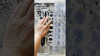 Three Colours. One Gel Plate Pull