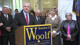 State Controller Brandon D Woolf Launches Campaign to Seek Another Term