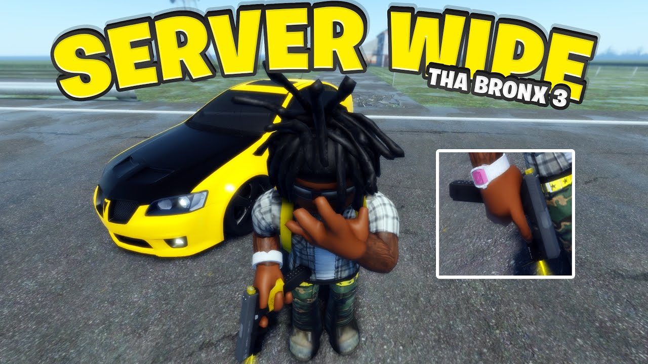 I wiped the ENTIRE SERVER with SWITCHES in Tha Bronx 3 Roblox!