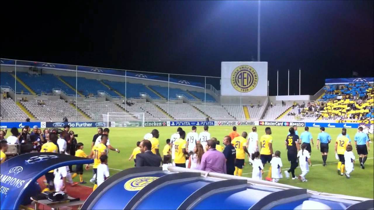 AEL Limassol 2-1 R.S.C. Anderlecht. Champions League Play-Offs