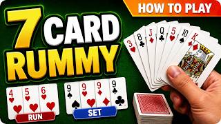 How to Play 7 Card Rummy | Easy Rules & Beginner Tutorial screenshot 3