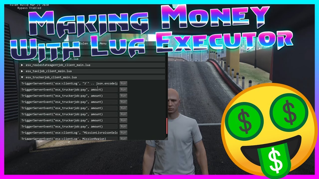 Fivem Lua Executor 2020 Making Money On Roleplay Server