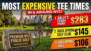 The Most Expensive Public Golf Tee Times around NYC
