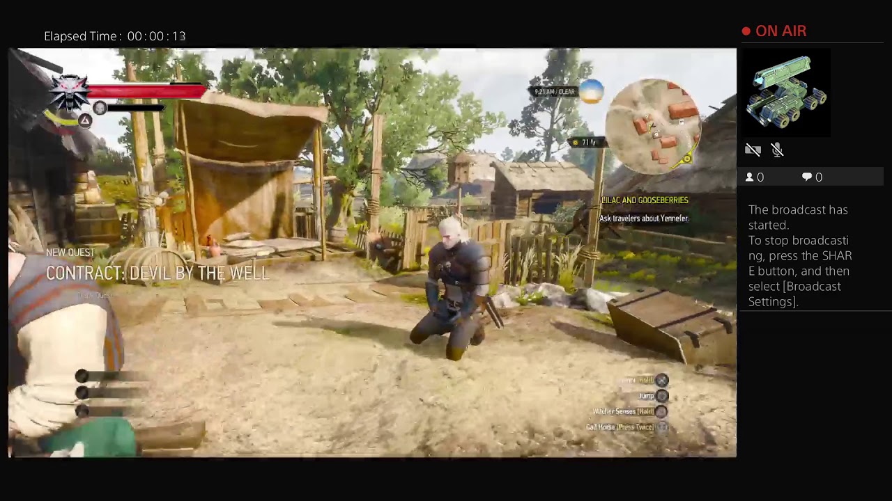 The Witcher 3 Infinite Health and Stamina
