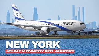 🇺🇸✈️ GORGEOUS VIEW OF NEW YORK CITY! 20 Minutes of John F Kennedy Airport Planes Spotting (JFK/KJFK)