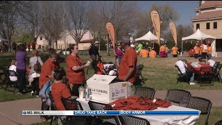 Thousands raised awareness for MS, including KOAA's own Rob Quirk