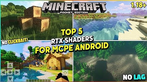 Top 5 Best Shaders For Minecraft 1.19+ || Render Dragon Shaders Minecraft PE ||