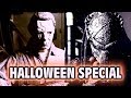 Michael myers vs wolf predator  stop motion fight halloween special 2018