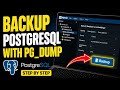 How to backup PostgreSQL for AI embeddings using pg_dump - Step By Step