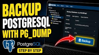 How to backup PostgreSQL for AI embeddings using pg_dump - Step By Step
