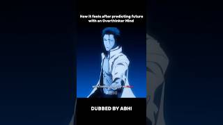 Aizen hindi dubbing 😈☠️#shorts#anime #bleach #aizen #dubbing