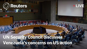 LIVE: UN Security Council discusses Venezuela