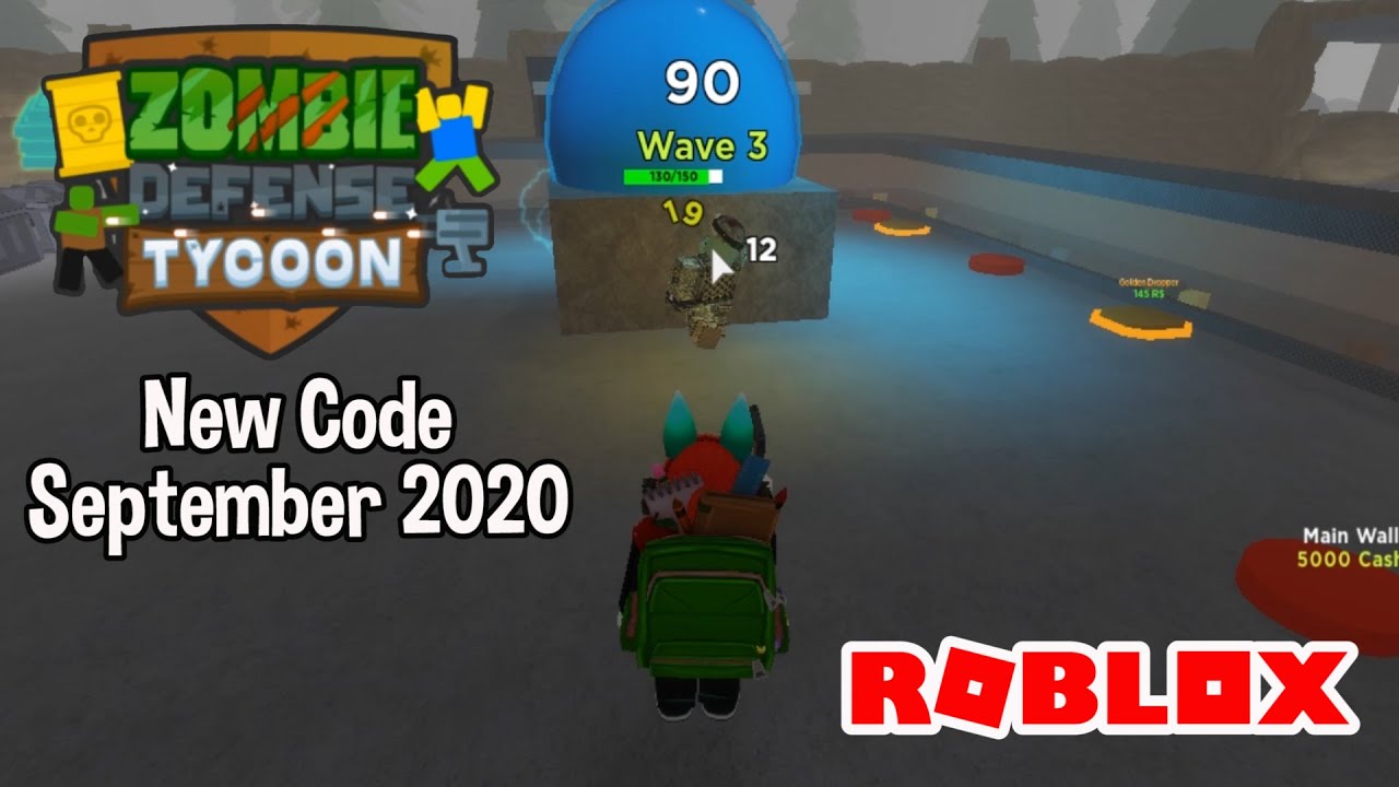Roblox Zombie Defense Tycoon New Code September 2020 Youtube - zombie defence roblox