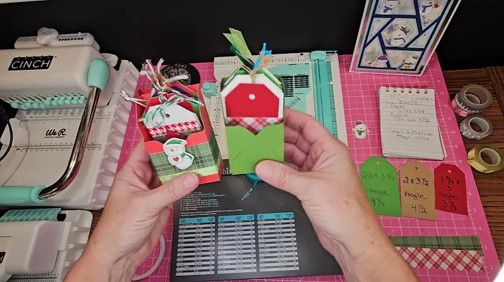 The "WORKS" board tags and holder. Follow up video ( part 2)  We R Memory Keepers.