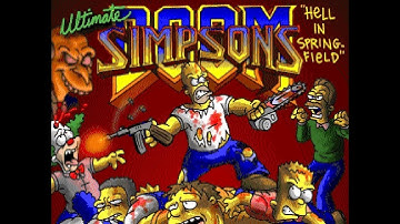 Ultimate Simpsons DooM Exploring All Levels & Secrets. #gaming #doomwads #doommods #doomcommunity