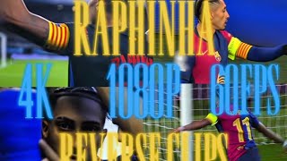Raphinha Reverse Clips Are Too Clean 4K 60Fps