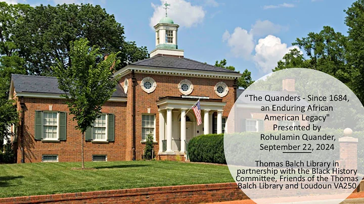 The Quanders: Since 1684, an Enduring African American Legacy