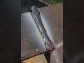 beginner welder training with his first test on 1G welding with satisfactory results#welder#welding
