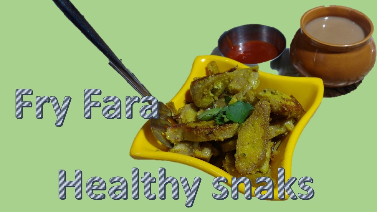 fry fara recipe [फ्राई फारा ] snaks recipe YouTube