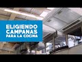 ¿Cómo elegir campanas de cocina y sus filtros?