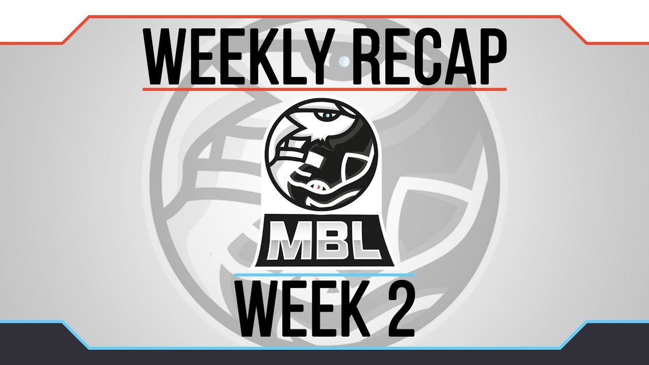 Weekly Recap (MBL S3W2)