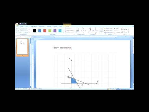 Video: Cara Membuat Grafik Fungsi Di Word