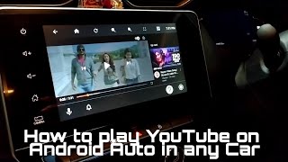 How to Play YouTube on Android Auto in any car! | #nissanmagnite |Vedang Rane | Goa | screenshot 3