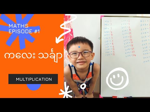 Maths Multiplication 1,2,3