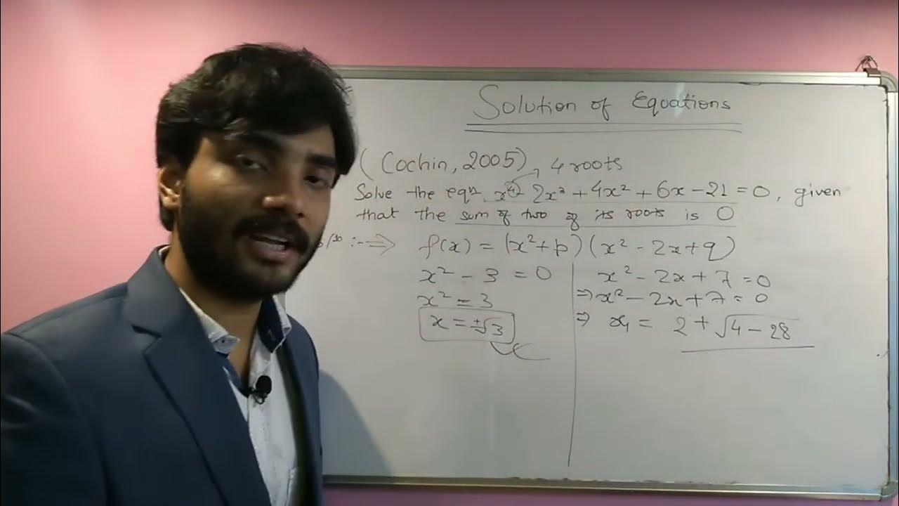 How To Solve The Equation X 4 2x 3 4x 2 6x 21 0 Given That The Sum how-to-solve-the-equation-x-4-2x-3-4x-2-6x-21-0-given-that-the-sum