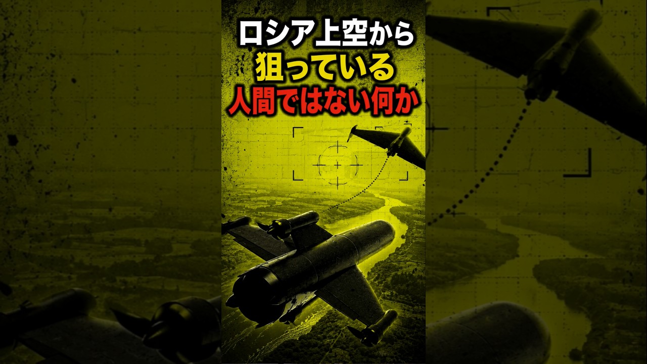 ウクライナ上空でロシアを狙う“人間ではない狩人”の正体とは？？　#軍事　#ミリタリー